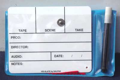 FILM / VIDEO DIRECTOR'S TAKE CARD 